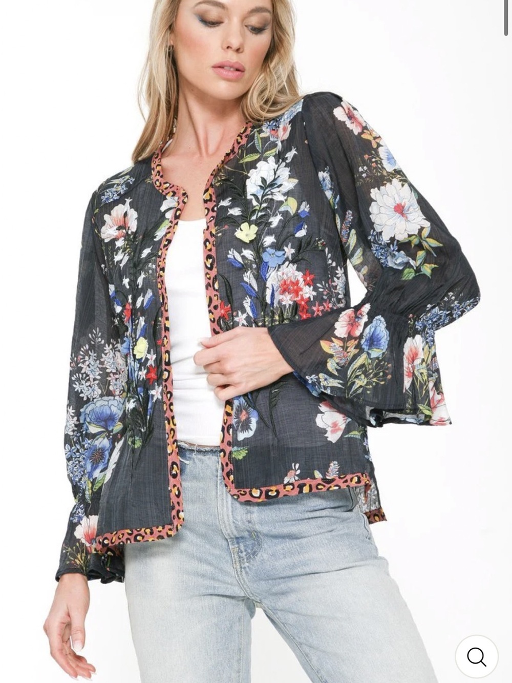 ARATTA SILENT JORNEY
LOVEY DOVEY JACKET-NIGHT FLORAL